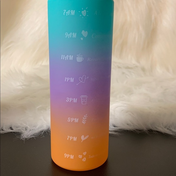 Inspirational/ Motivational Water Bottle 3 in 1 ( 64oz,32oz,8oz) (NWOT) - Picture 5 of 8